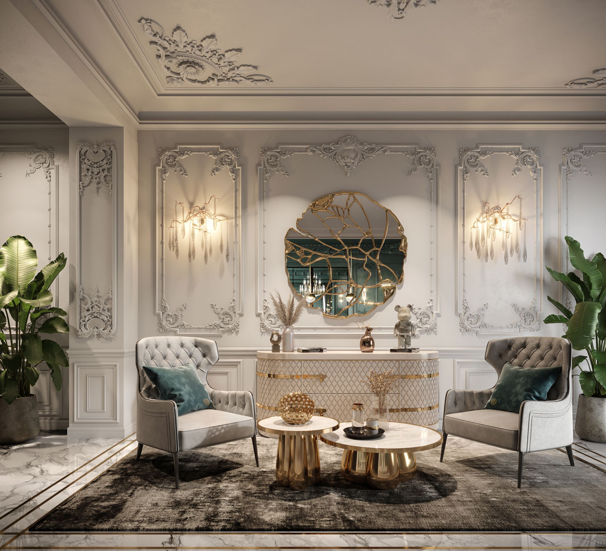 lusso designs residential interiors apartment in paris 03