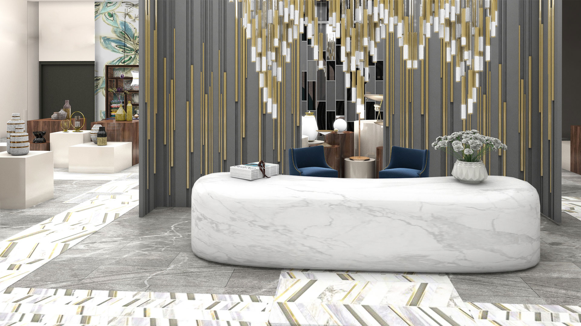 lusso designs retail concept store doha cover